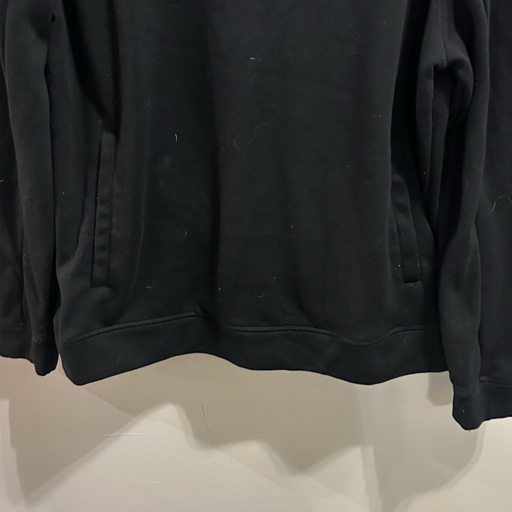 Quiksilver Black oversized Hoodie - Picture 4 of 4